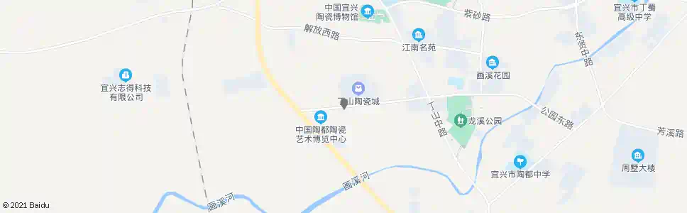 无锡陶瓷城步行街_公交站地图_无锡公交_妙搜公交查询2025