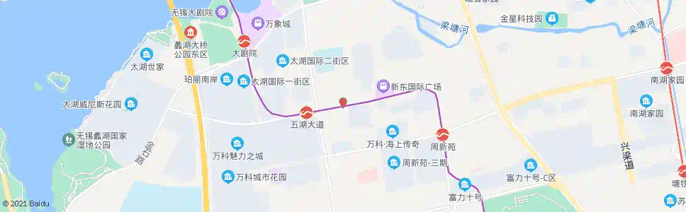 无锡周新西路_公交站地图_无锡公交_妙搜公交查询2025