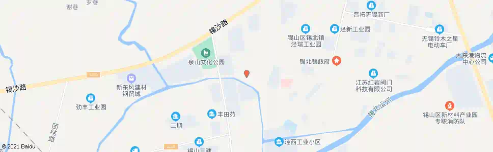 无锡泉山花苑一期_公交站地图_无锡公交_妙搜公交查询2025