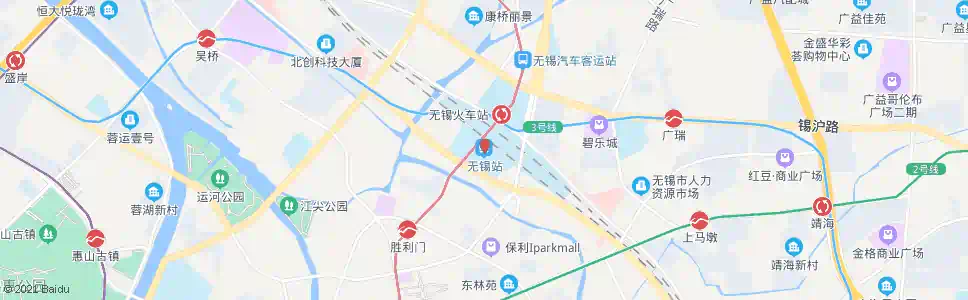 无锡平冠桥_公交站地图_无锡公交_妙搜公交查询2025