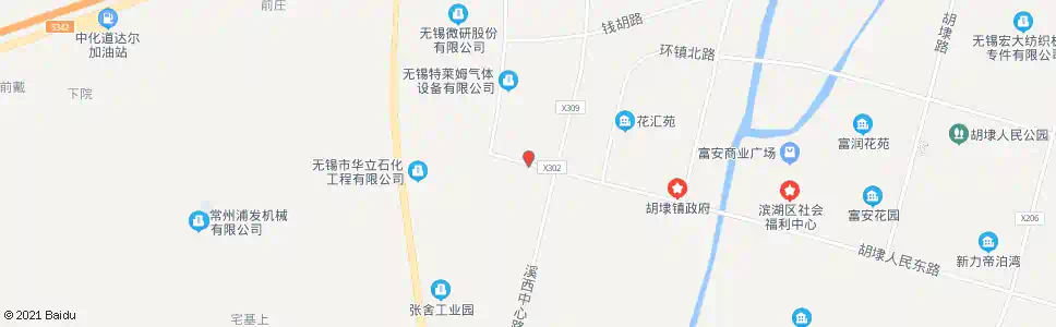 无锡钱胡路(胡埭人民路)_公交站地图_无锡公交_妙搜公交查询2025