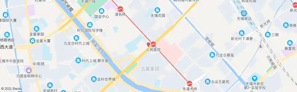 无锡人民医院(疾控中心)_公交站地图_无锡公交_妙搜公交查询2025