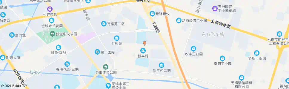 无锡向阳路(坊前路)_公交站地图_无锡公交_妙搜公交查询2025