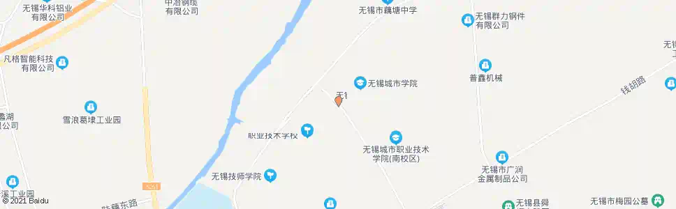 无锡展示中心_公交站地图_无锡公交_妙搜公交查询2025