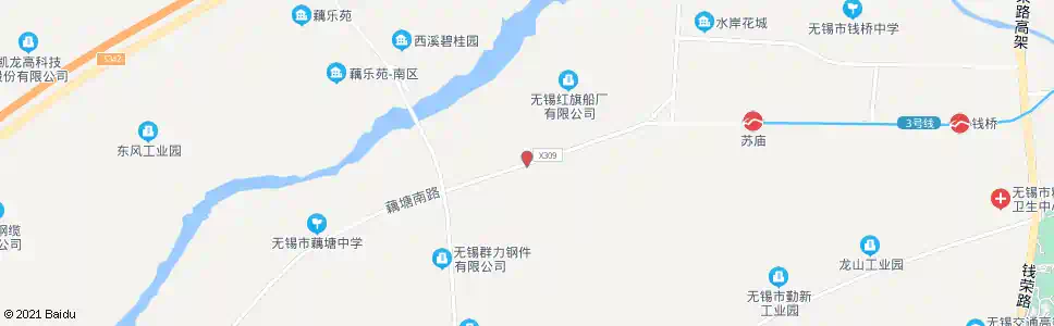 无锡溪南路_公交站地图_无锡公交_妙搜公交查询2025