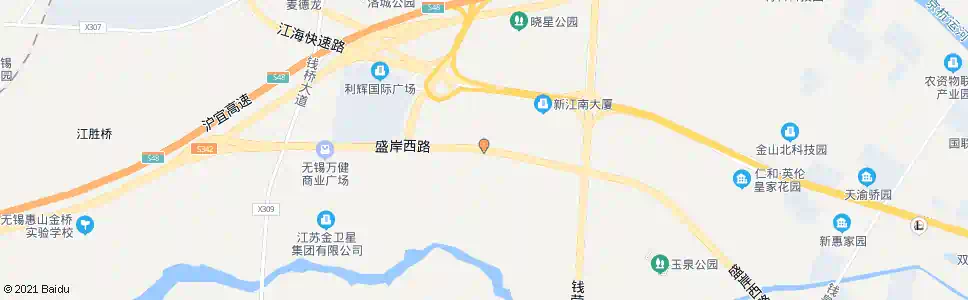 无锡威华_公交站地图_无锡公交_妙搜公交查询2025
