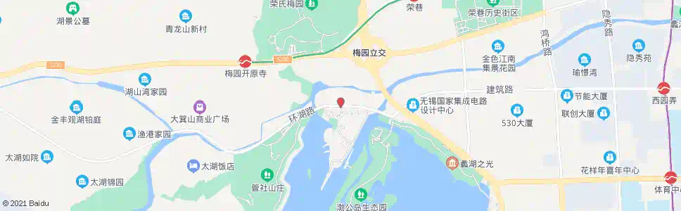 无锡大渲桥_公交站地图_无锡公交_妙搜公交查询2025