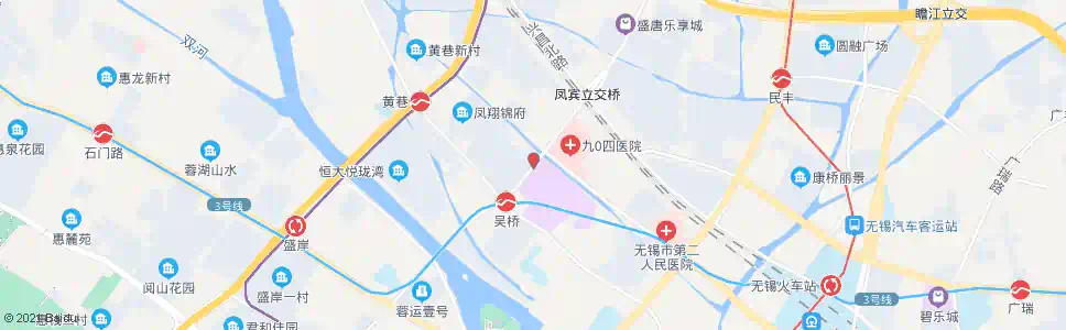 无锡望宾桥_公交站地图_无锡公交_妙搜公交查询2025