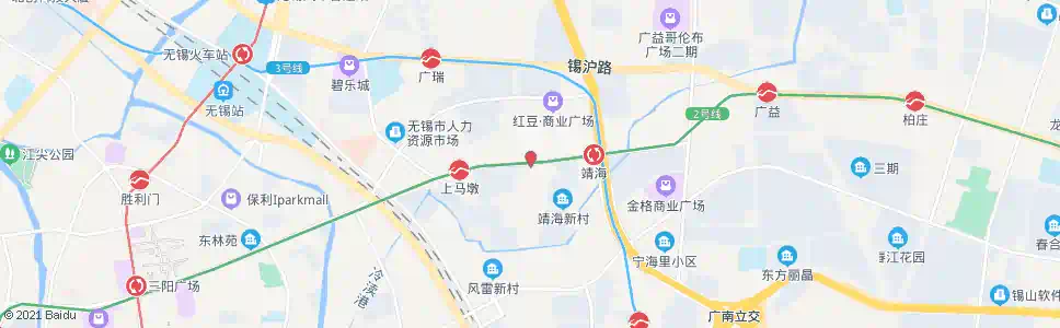 无锡靖海医院_公交站地图_无锡公交_妙搜公交查询2025