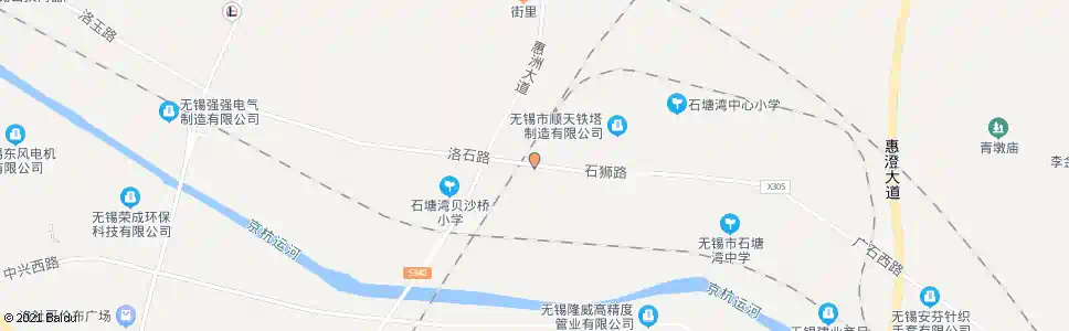 无锡东方红大桥_公交站地图_无锡公交_妙搜公交查询2025