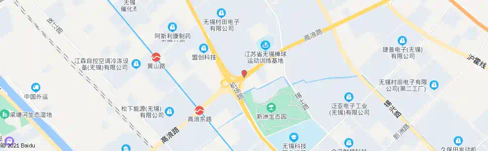 无锡高浪路(机场路)_公交站地图_无锡公交_妙搜公交查询2025
