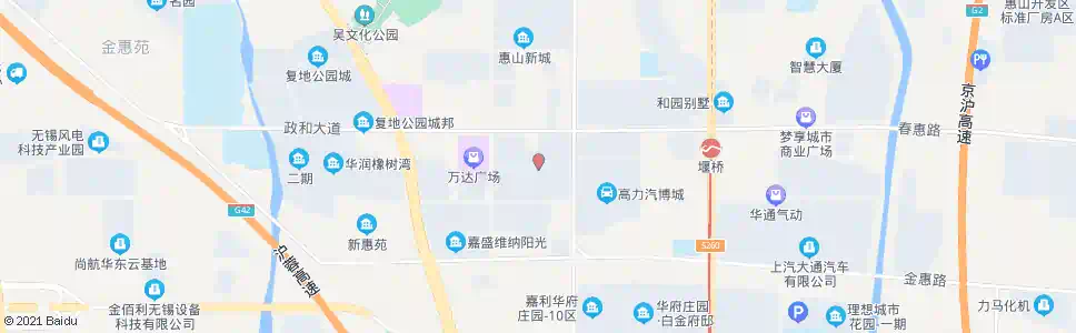 无锡金都花园_公交站地图_无锡公交_妙搜公交查询2025