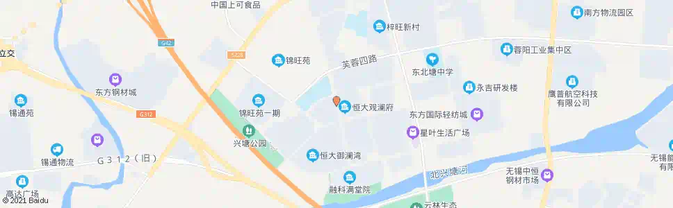 无锡承塘路(芙蓉五路)_公交站地图_无锡公交_妙搜公交查询2025
