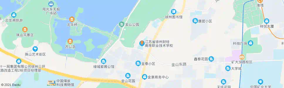 徐州市财校_公交站地图_徐州公交_妙搜公交查询2025