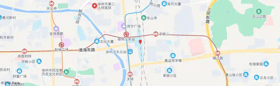 徐州三粮库_公交站地图_徐州公交_妙搜公交查询2025