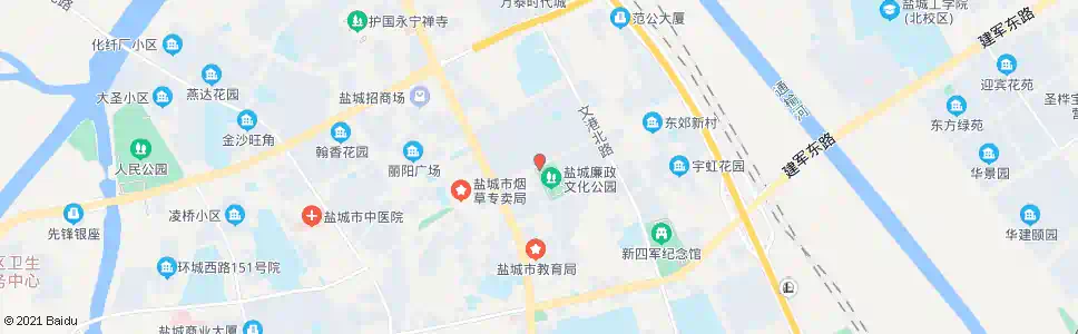 盐城毓龙路_公交站地图_盐城公交_妙搜公交查询2025