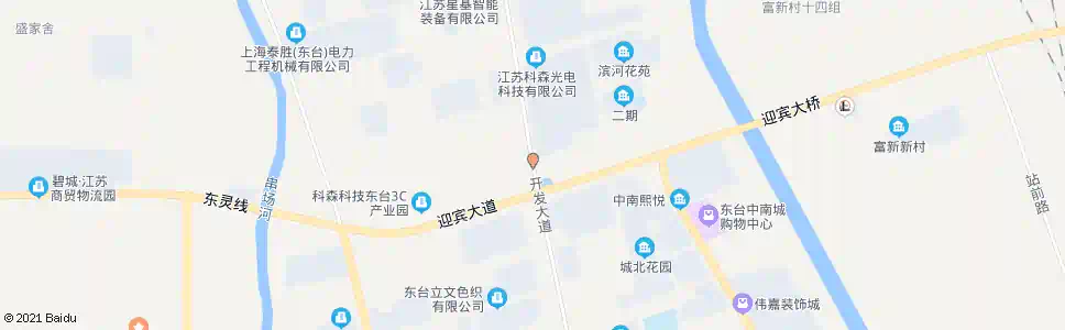 盐城科技创业园_公交站地图_盐城公交_妙搜公交查询2025