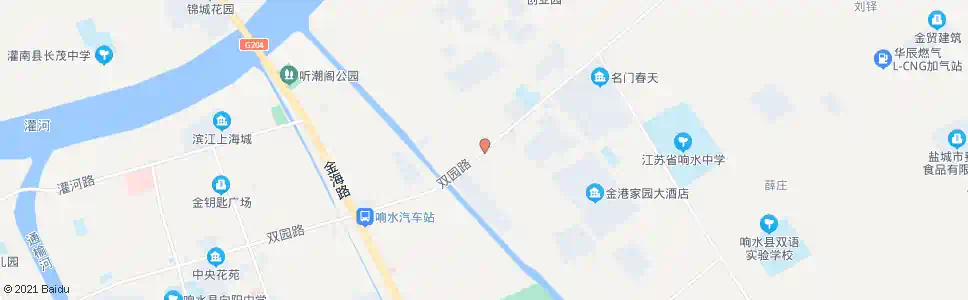 盐城东园变电所_公交站地图_盐城公交_妙搜公交查询2025