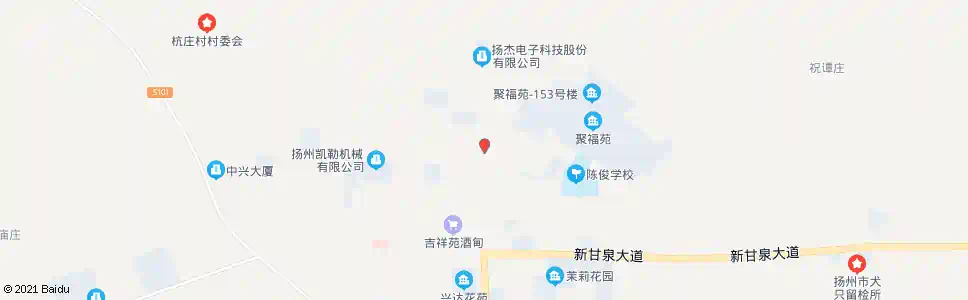 扬州北大街_公交站地图_扬州公交_妙搜公交查询2025