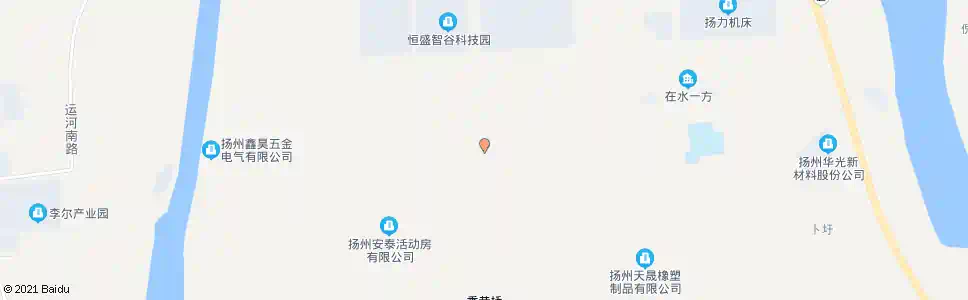 扬州中兴村村委会_公交站地图_扬州公交_妙搜公交查询2025