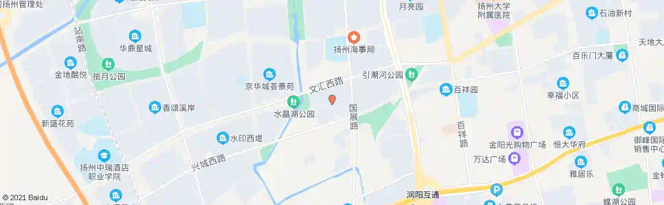 扬州天俊华府_公交站地图_扬州公交_妙搜公交查询2025