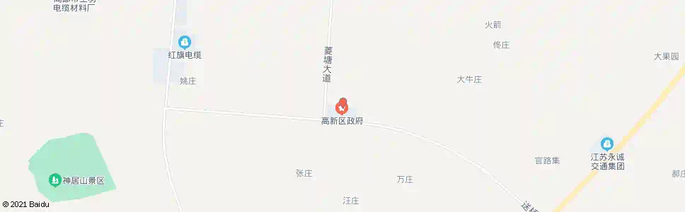 扬州送桥镇政府_公交站地图_扬州公交_妙搜公交查询2025