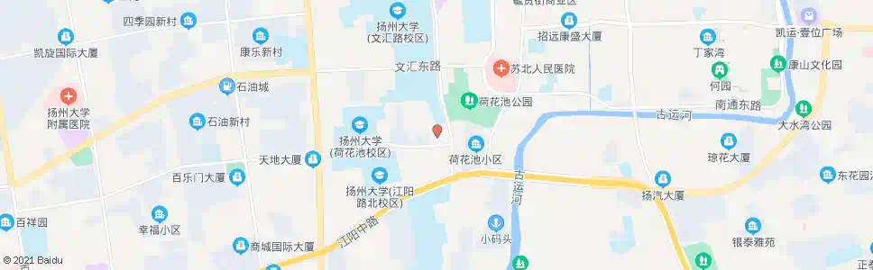 扬州砚池小区_公交站地图_扬州公交_妙搜公交查询2025