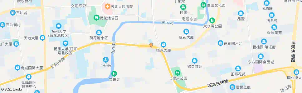 扬州工人新村_公交站地图_扬州公交_妙搜公交查询2025
