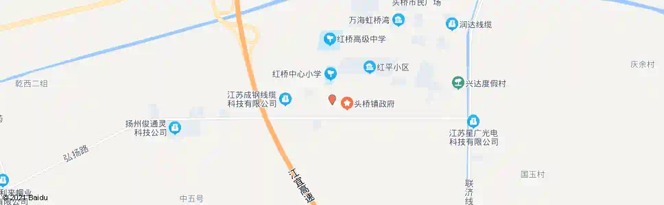 扬州工具三厂(邗江公路站)_公交站地图_扬州公交_妙搜公交查询2025