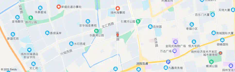 扬州国展路_公交站地图_扬州公交_妙搜公交查询2025