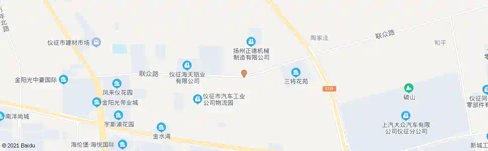 扬州联众路_公交站地图_扬州公交_妙搜公交查询2025