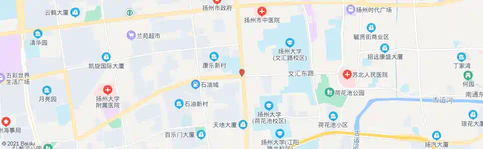 扬州文汇东路扬子江中路_公交站地图_扬州公交_妙搜公交查询2025