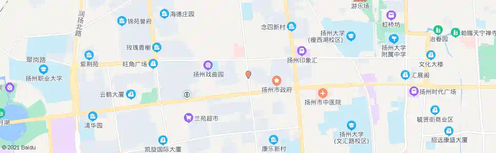 扬州口岸委_公交站地图_扬州公交_妙搜公交查询2025