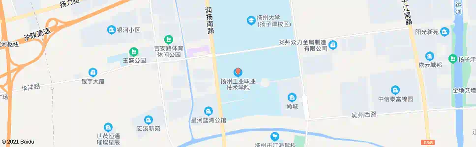 扬州工业学校_公交站地图_扬州公交_妙搜公交查询2025