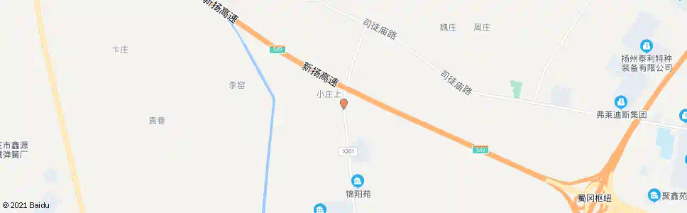 扬州新坝组_公交站地图_扬州公交_妙搜公交查询2025