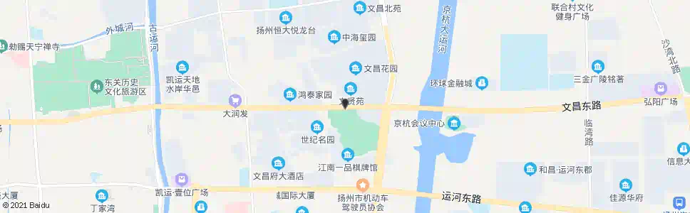 扬州文昌大厦_公交站地图_扬州公交_妙搜公交查询2025