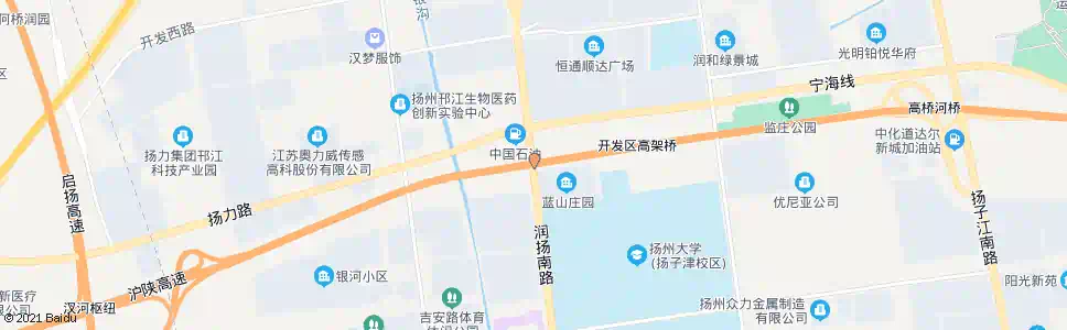 扬州周庄(润扬南路)_公交站地图_扬州公交_妙搜公交查询2025