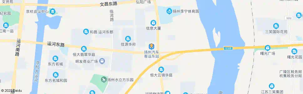 扬州汽车东站(公交枢纽站)_公交站地图_扬州公交_妙搜公交查询2025