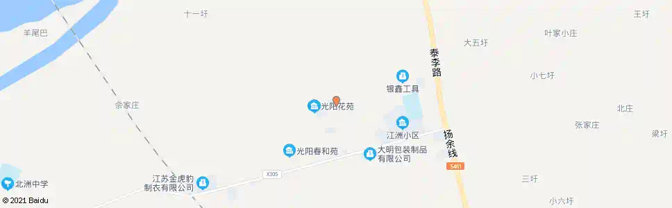 扬州李典村部_公交站地图_扬州公交_妙搜公交查询2025