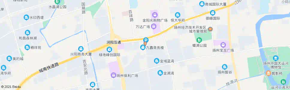 扬州顺达路_公交站地图_扬州公交_妙搜公交查询2025