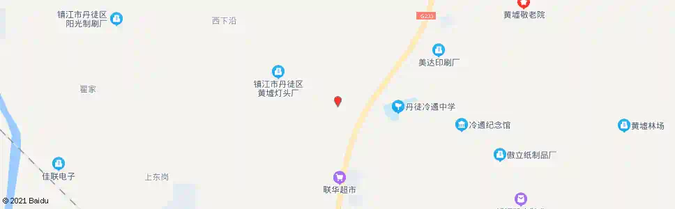 镇江西黄村_公交站地图_镇江公交_妙搜公交查询2025