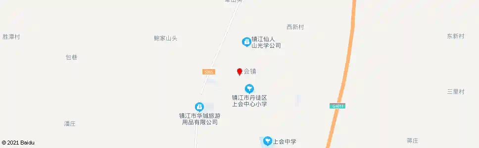 镇江上会北_公交站地图_镇江公交_妙搜公交查询2025