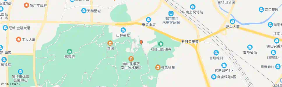 镇江竹林路_公交站地图_镇江公交_妙搜公交查询2025