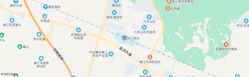 镇江平昌新城南站_公交站地图_镇江公交_妙搜公交查询2025