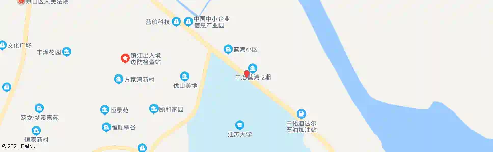 镇江禹山路东_公交站地图_镇江公交_妙搜公交查询2025