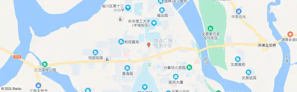 抚州才子嘉园_公交站地图_抚州公交_妙搜公交查询2025