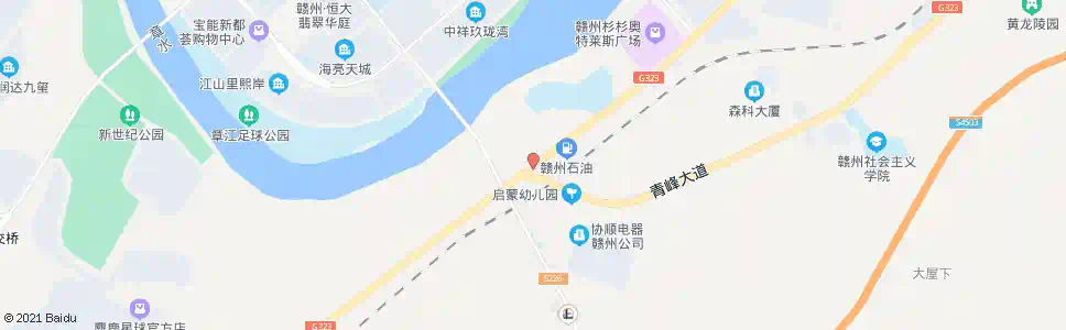 赣州沙石路口_公交站地图_赣州公交_妙搜公交查询2025