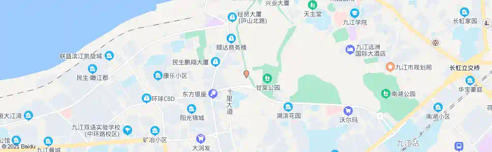 九江甘棠公园(移动公司)_公交站地图_九江公交_妙搜公交查询2025