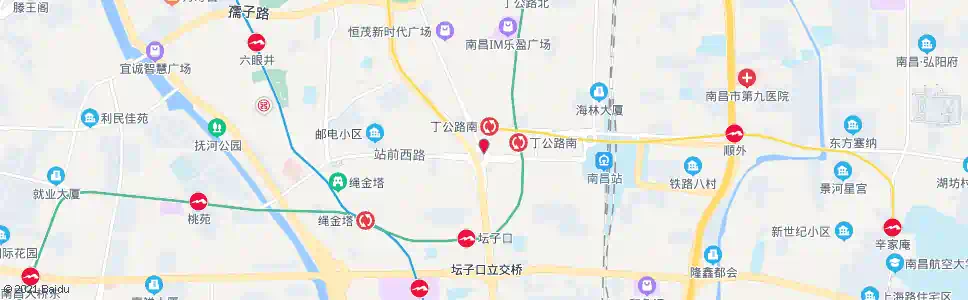 南昌老福山花园_公交站地图_南昌公交_妙搜公交查询2025