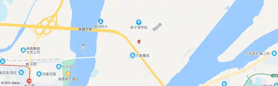 南昌扬子洲面粉厂_公交站地图_南昌公交_妙搜公交查询2025